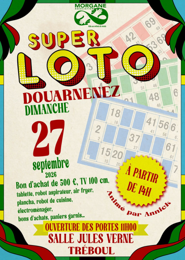 affiche loto douarnenez 2026