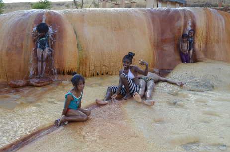 les enfants aux geysers