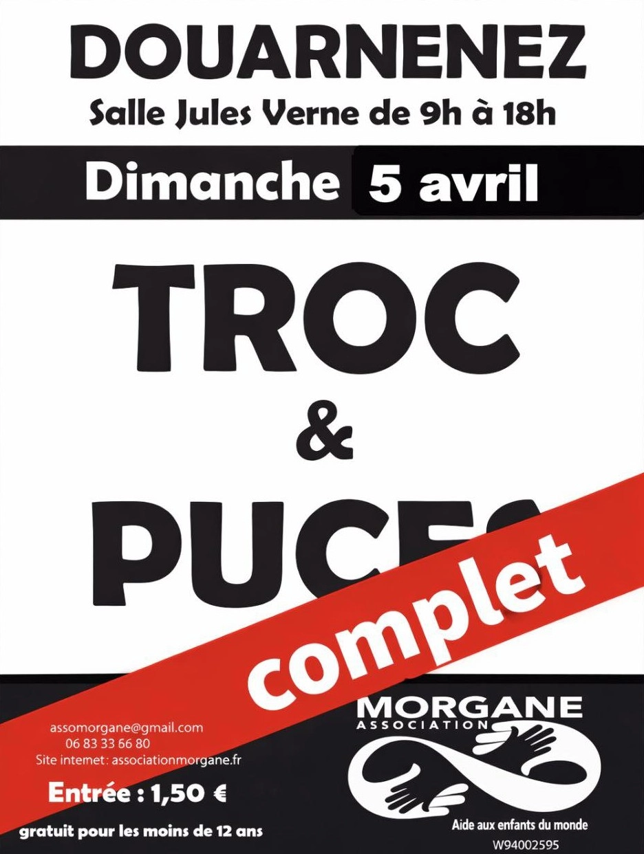 affiche troc et puces printemps 2026